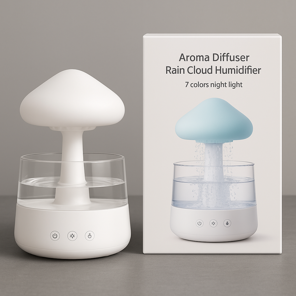 ✨ Serenity Rain Cloud Humidifier 🌧️