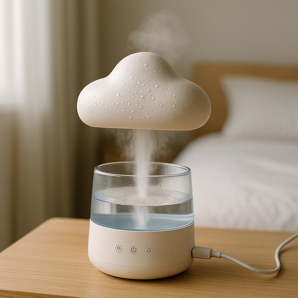 ✨ Serenity Rain Cloud Humidifier 🌧️